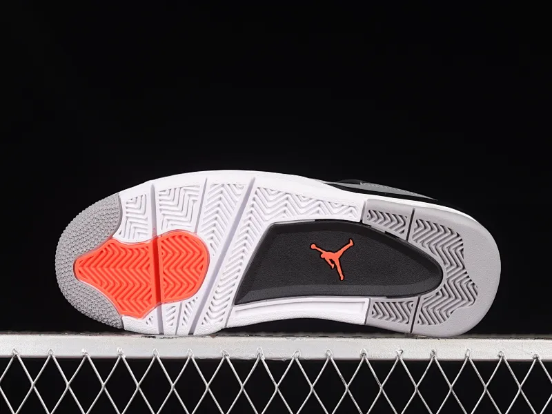 All categories Air Jordan Jordan series basketball shoes Air Jordan 4 LJR version Air Jordan 4 Retro "Infrared" AJ4 Joe 4 black gray infrared DH6927-061